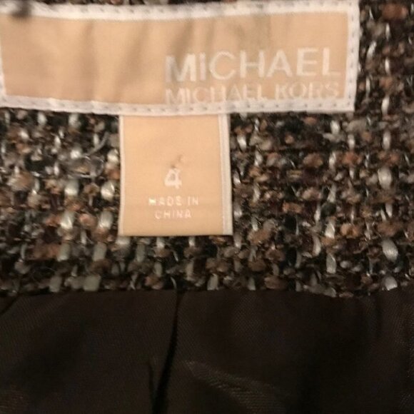 MICHAEL Michael Kors Wool Like Dress And  Jacket Size S - Picture 7 of 9